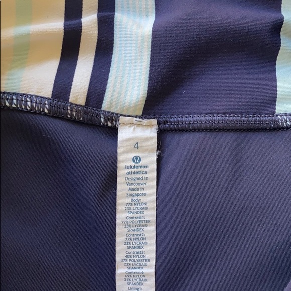 Lululemon Run Inspire Crop II size 4 - Picture 9 of 9